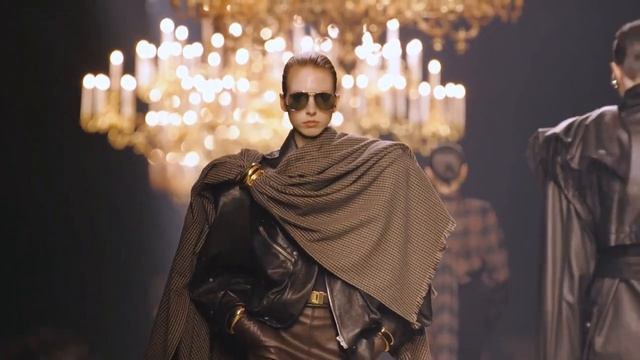 Saint Laurent мода в Париже Осень Зима 2023-2024 - Одежда и аксессуары