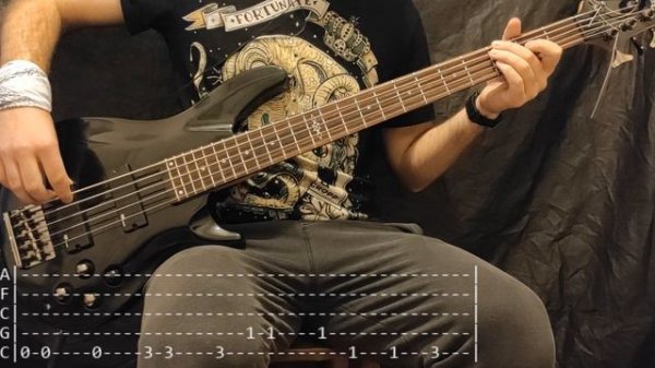 Static-X - The Only Bass Cover (Tabs)