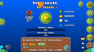 как найти уровень в geometry Дэш деман