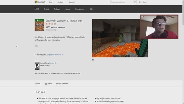 HOW TO REDEEM YOUR COPY OF "MINECRAFT WINDOWS 10 EDITION BETA" FOR FREE ! (WINDOWS 10 GAME) смотреть онлайн