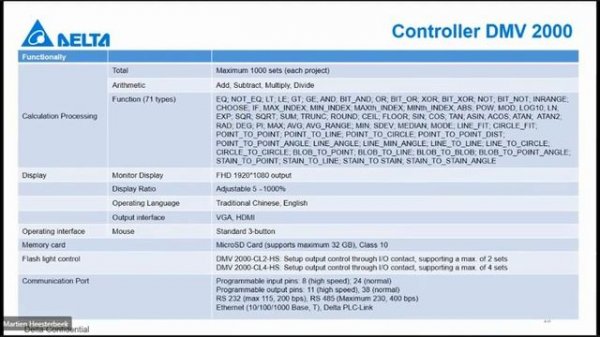 Field Device | Online Machine Vision Training (DMV2000)