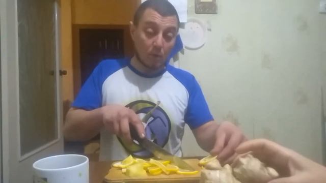Имбирь  и лимон -- золото карантина. Вступают в действия правила карантина. день 2