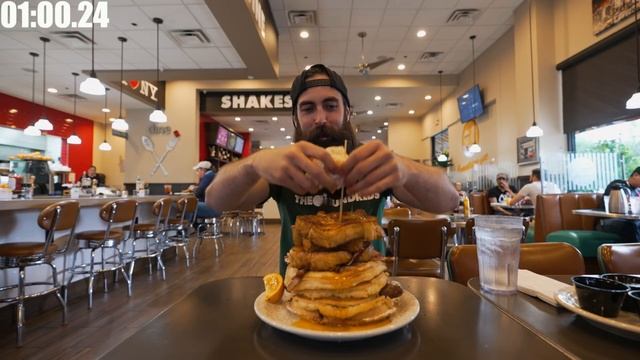 MAX AND LOUIE'S ALL AMERICAN BREAKFAST STACK CHALLENGE | TEXAS EP.7 | BeardMeatsFood смотреть онлайн