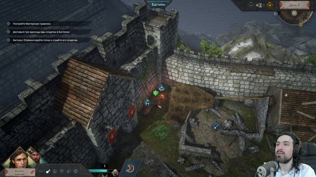 Враги атакуют замок! - Siege Survival Gloria Victis #2 смотреть онлайн