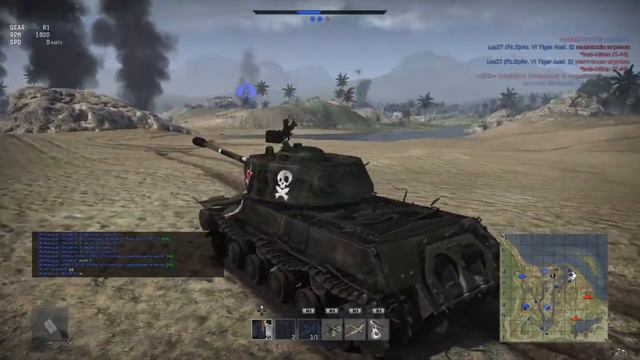 War Thunder баг гусеницы смотреть онлайн