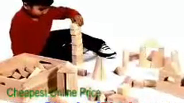 Melissa & Doug 60 Деревянных Кубиков - KidsTheBest смотреть онлайн