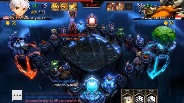 Dicast : Rules of Chaos Goldberg VS Exer-PVP Dice Battle RPG Dicast- Gameplay Android смотреть онлайн