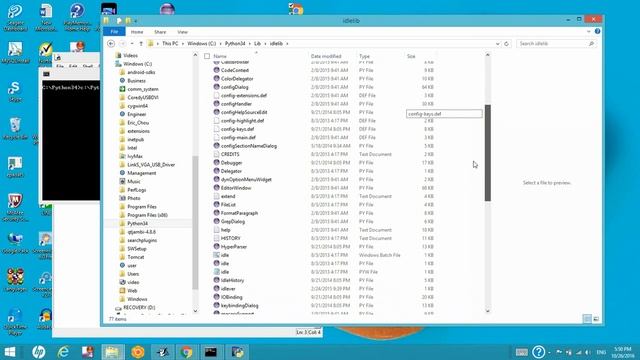 Python Setup and Bring-up of IDLE Editor and Interpreter смотреть онлайн