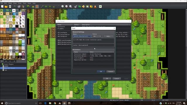 RPG Maker MV: Plugin - Menu Options Screen Resolution смотреть онлайн
