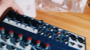 Микшерный Пульт Soundcraft Notepad 12fx распаковка и первые впечатления