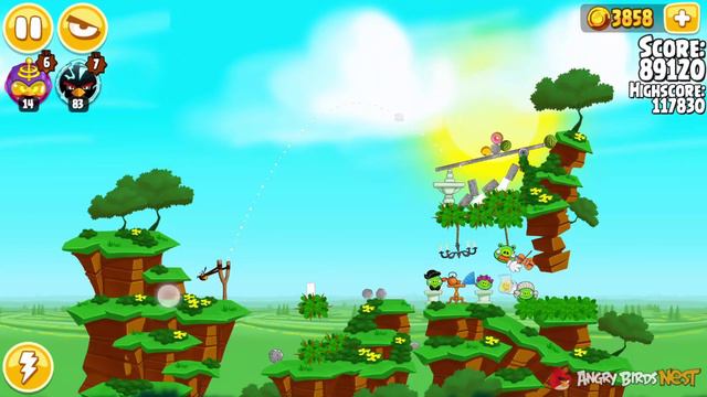 Angry Birds Seasons Marie Hamtoinette 1-9 Walkthrough 3 Star смотреть онлайн