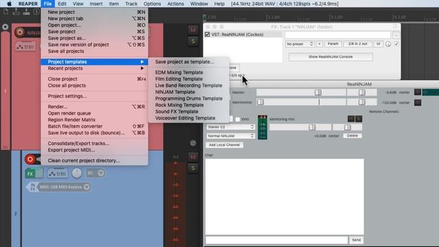 Project Templates in REAPER смотреть онлайн