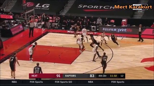 Precious Achiuwa DOUBLE-DOUBLE AMAZING PERFORMANCE vs Toronto Raptors! 13 POINTS - 15 REBOUNDS! смотреть онлайн