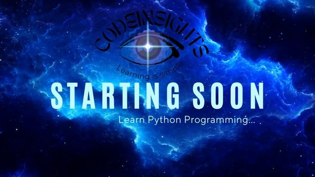 Coming Soon...Python Programming смотреть онлайн
