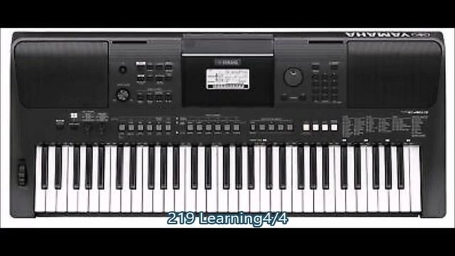 Styles Yamaha PSR - E463 смотреть онлайн