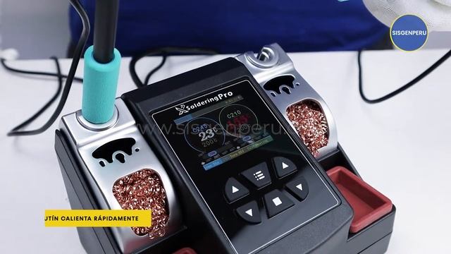 Estación de soldar X Soldering Pro | Tutorial SisgenPeru смотреть онлайн