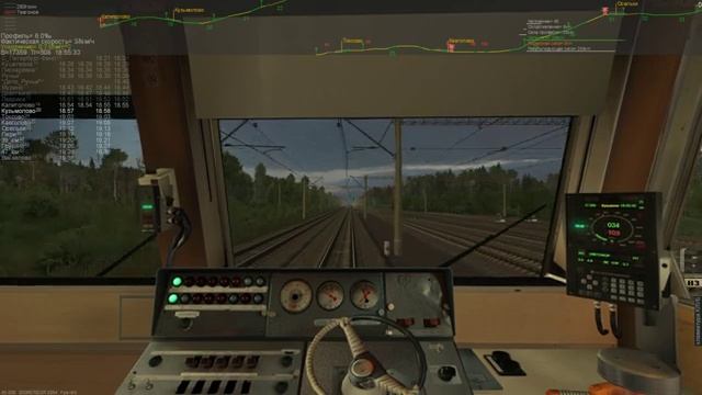 ZDSimulator.Пригородный электропоезд №6555 сообщением СПБ Фин-Васкелово по участку СПБ-Кузнечное смотреть онлайн