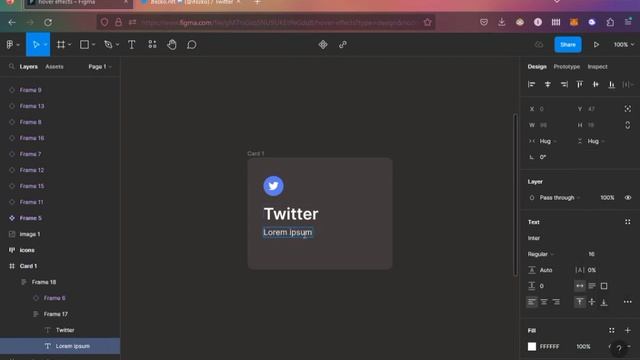 How To Design Hover Effects in Figma смотреть онлайн