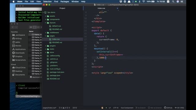 เขียนโค้ดทดสอบ 60 FPS โดยใช้ javascript setInterval ติด Loop set vue data ง่ายๆ смотреть онлайн