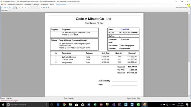 VB.Net Inventory Management System - Purchase Order Tracking (Visual Studio 2017) смотреть онлайн