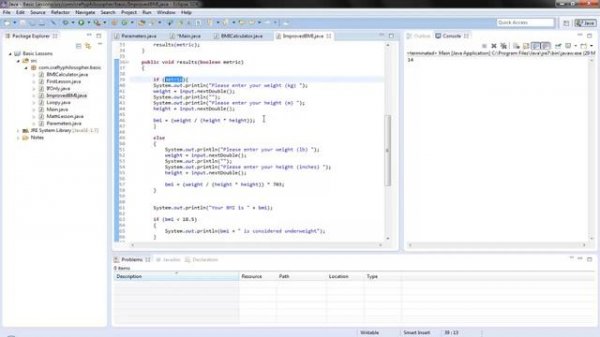 Programming in Java - #6 - Mo' Methods - Parameters