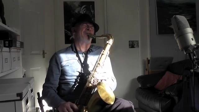 Cold Sore Blues Jazz Improvisation on Tenor Sax смотреть онлайн
