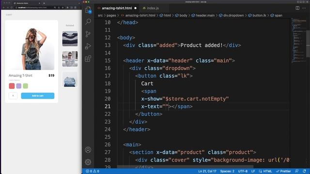 Alpine JS is pretty useful смотреть онлайн