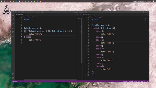 #15 ( PHP Switch vs If-Else ) الفرق بين switch و if else في لغة php смотреть онлайн