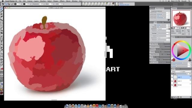 Corel Painter 12 Intro Part 1 смотреть онлайн