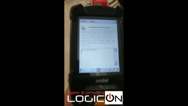 Как сканируется 2D штрихкод ТСД / Motorola Barcode Scan Symbol 2D смотреть онлайн