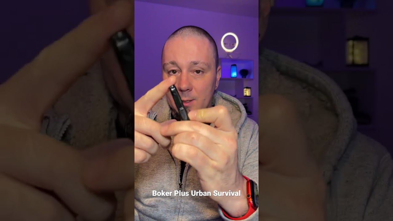 «Городской выживальщик» — необычный нож-малютка для офисного самурая! Кстати отличный подарок на НГ! смотреть онлайн