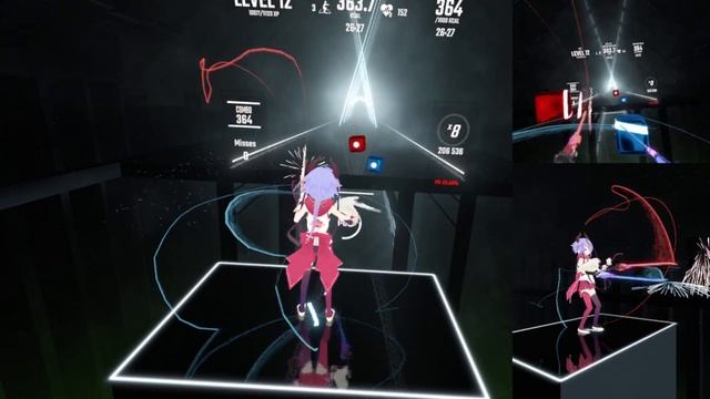 Univer Page [D4DJ Groovy Mix Soundtrack] - Lyrical Lily - Beat Saber [Reverse grip] смотреть онлайн