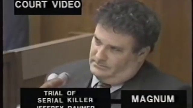 Jeffrey Dahmer Serial Killer IN COURT *FULL VHS*