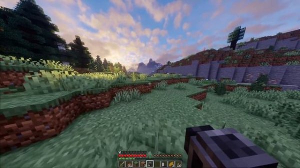 Minecraft Film Photography Mod -  Exposure, Distant Horizons, and Bliss Shaders