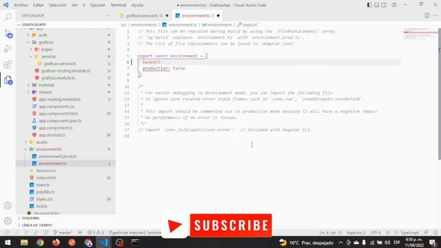 Tercer Proyecto: Creando Variables de Entorno en un Proyecto Angular смотреть онлайн