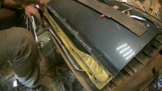 Ремонт сгнившей водительской двери ВАЗ 2112 смотреть онлайн