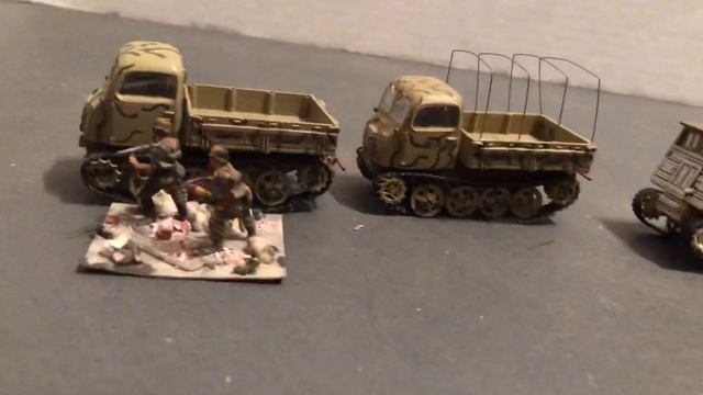 ????? 1/72 scale WW2 Raupenschlepper Ost RSO fully tracked German Truck Transport?Diecast Models?? смотреть онлайн