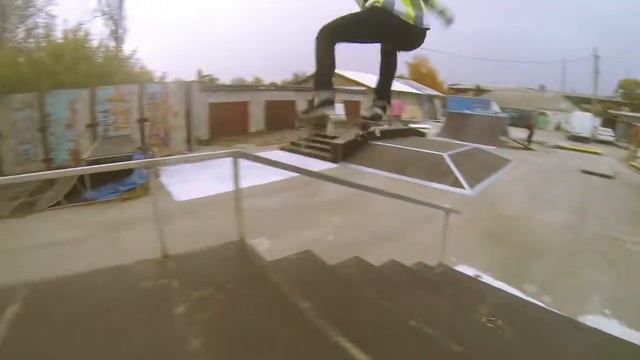 1 час в 988-skatepark с Андреем Рыжовым и Богданом Порадой смотреть онлайн