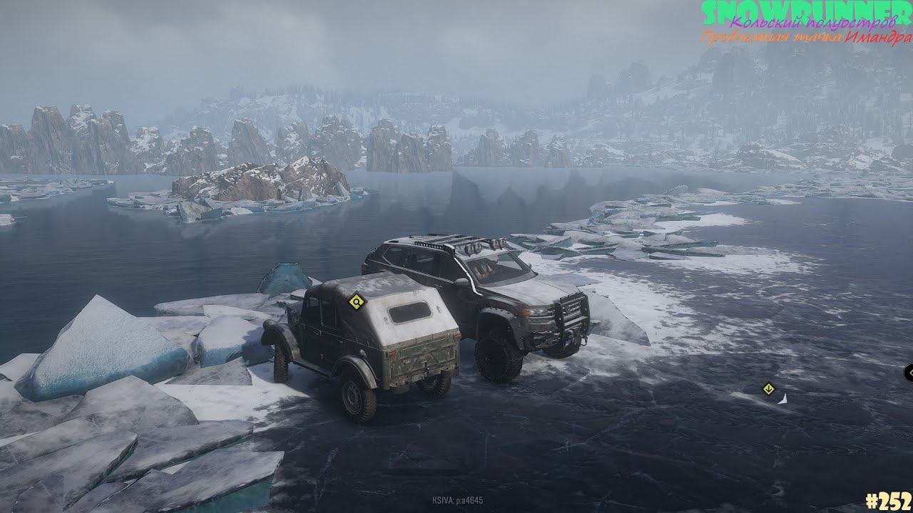 SnowRunner - Кольский полуостров - Имандра - Проблемная тачка - #252 смотреть онлайн