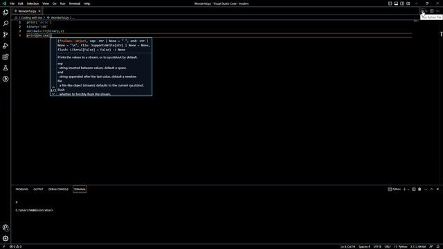 Converting Binary to Decimal in Python Tutorial Guide How To Program Code Coding Fast Smart Learn A смотреть онлайн