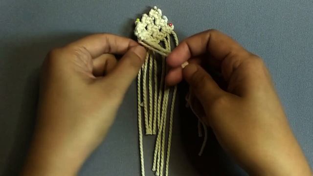 #DAY30 | Macrame Flower Using Square Knot | Macrame Tutorial смотреть онлайн