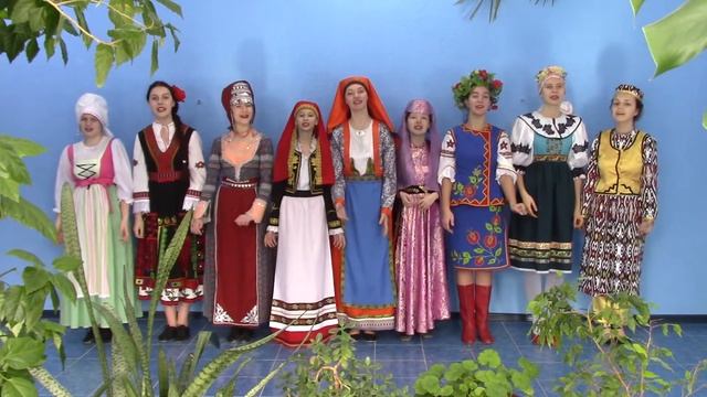 Образцовый вокальный коллектив песни народов Крыма Крымские напевы , Попурри на темы песен народов смотреть онлайн