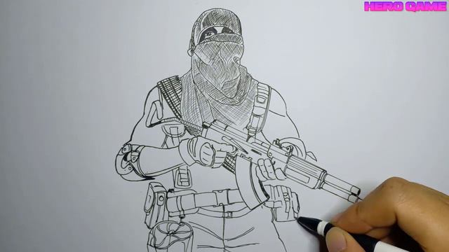 How To Draw Krueger Reaper skin CALL OF DUTY MOBILE смотреть онлайн