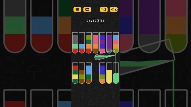 Water sort puzzle level 2199 смотреть онлайн
