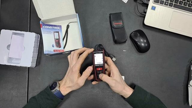 Дальномер Condtrol Vector 100 распаковка