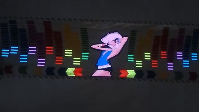 Эквалайзеры на заднее стекло автомобиля 6 90х25