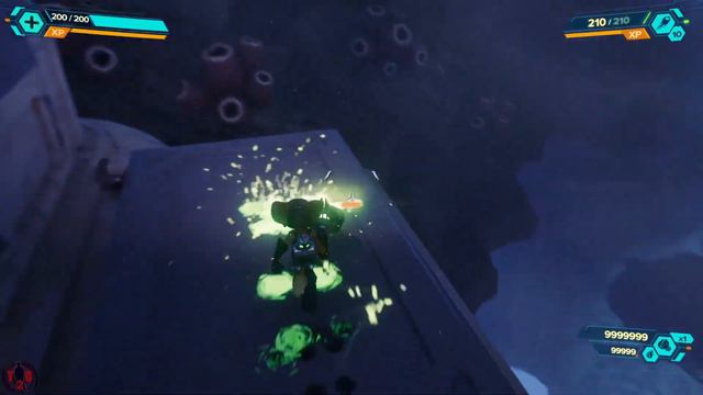 Ratchet and Clank Rift Apart Cordelion Kedaro station Fall forever Out of bounds смотреть онлайн