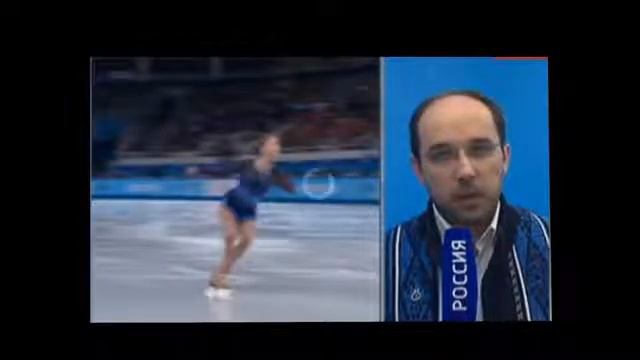 Юля Липницкая,падение на льду олимпиада сочи 2014 смотреть онлайн