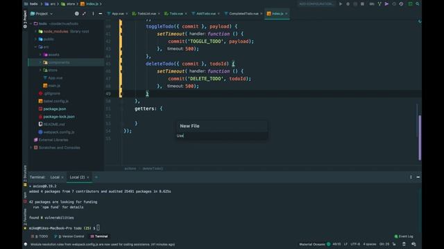 [뷰js 2 (vuejs 2) 기초 익히기 기본 강좌] 25 Vuex Actions смотреть онлайн