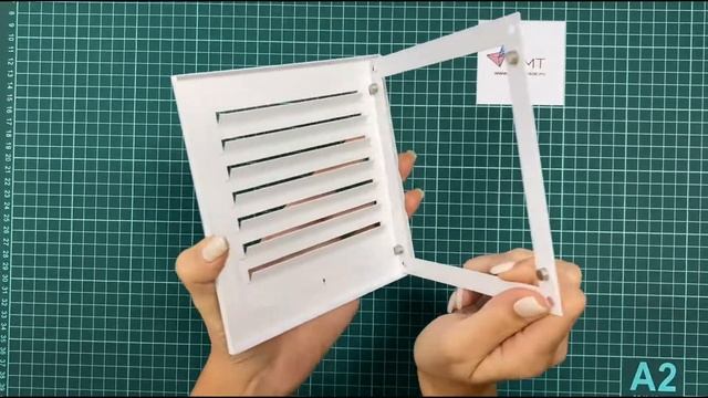 Вентиляционная решетка на магнитах "жалюзи" смотреть онлайн